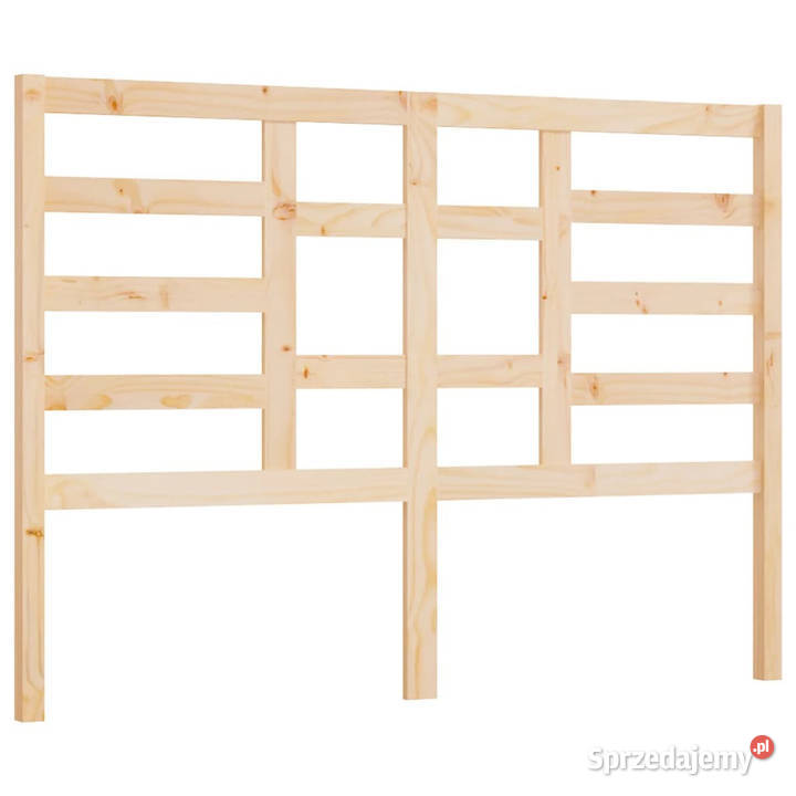 Wezgłowie łóżka 156x4x104 lite drewno sosnowe Warszawa
