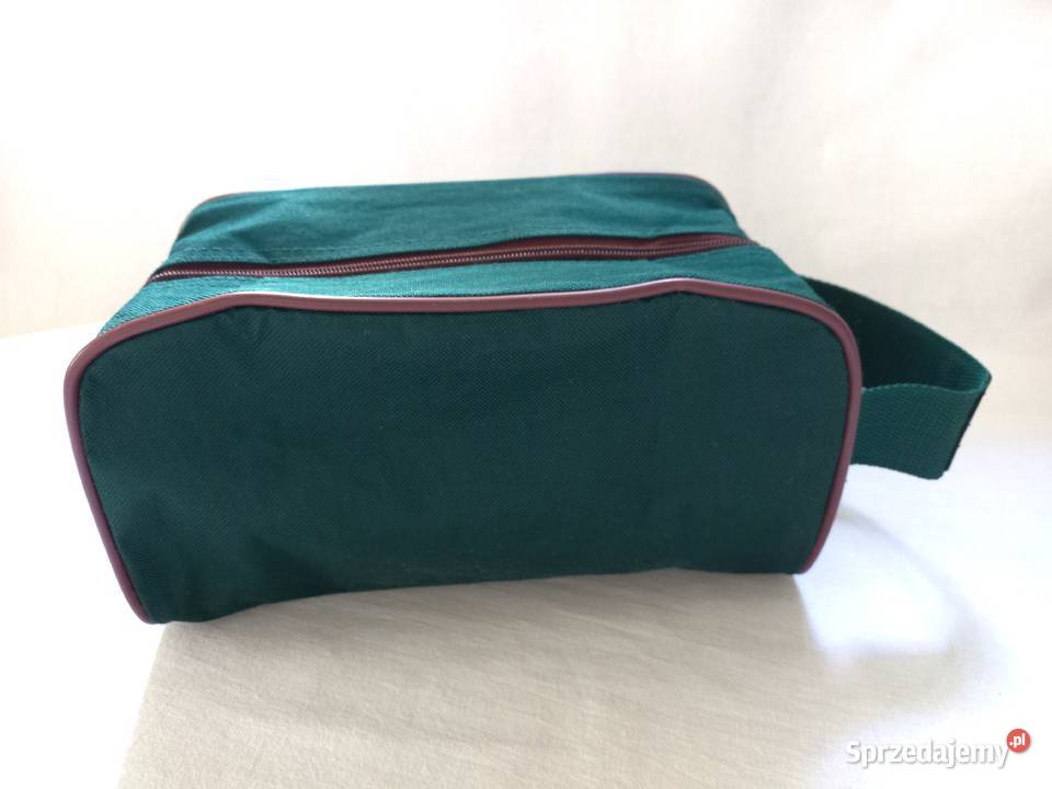 Kosmetyczka zielona DUŻA Unisex NOWA Białystok