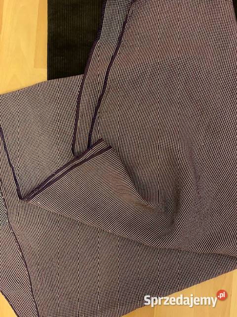 Materiały PRL 4 sztuki vintage lata 50te hurt Rękodzieło Częstochowa