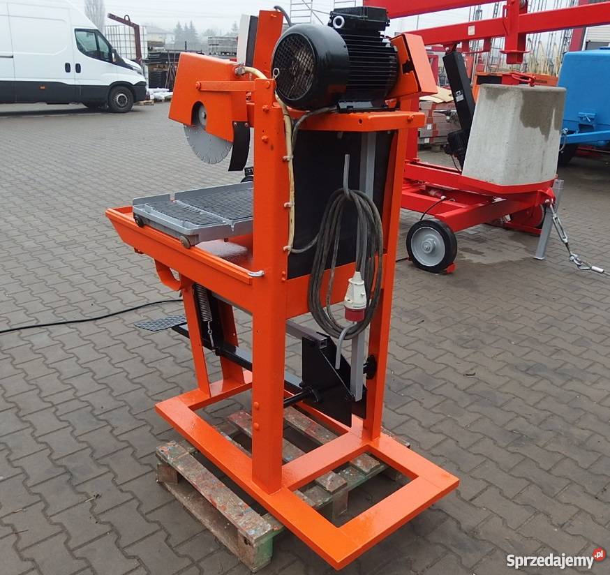 Piła przecinarka stolikowa z silnikiem Poznań