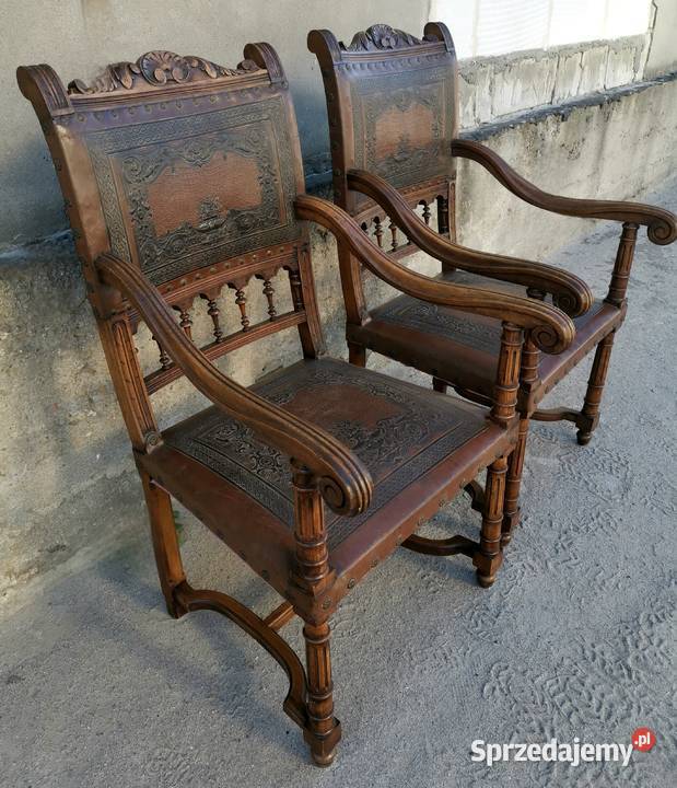 Francuski fotel do biurka fotelik kurdyban 2 Wałbrzych