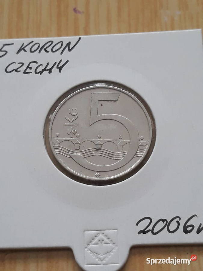 5 Koron Czechy 2006 r Konin