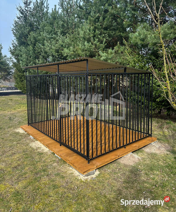 Kojec psa 3x2m Podłoga drewniana Dach spad w tył Nowy Sącz