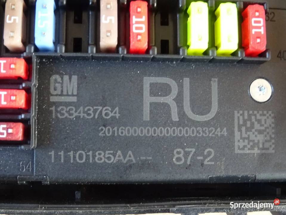 Moduł nadwozia uec bsi bcm bezpieczniki