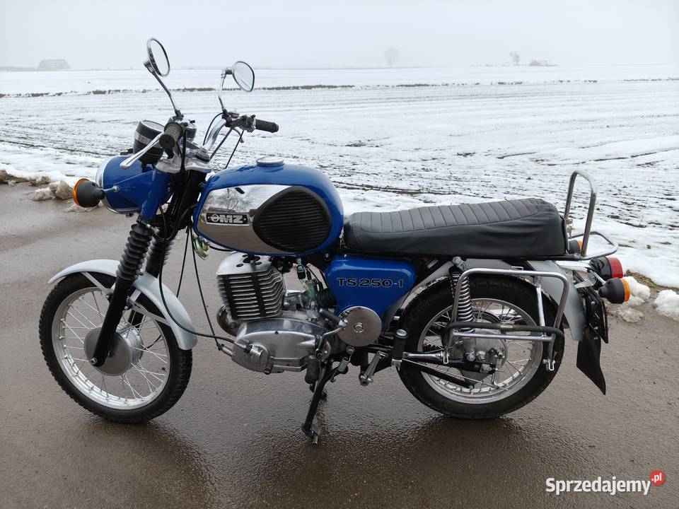 Motocykl MZ TS 250 z 1979r z dokumentami do 250cm3