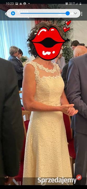 Piękna suknia z regulacją S do wyzszych dolnośląskie Jelcz-Laskowice