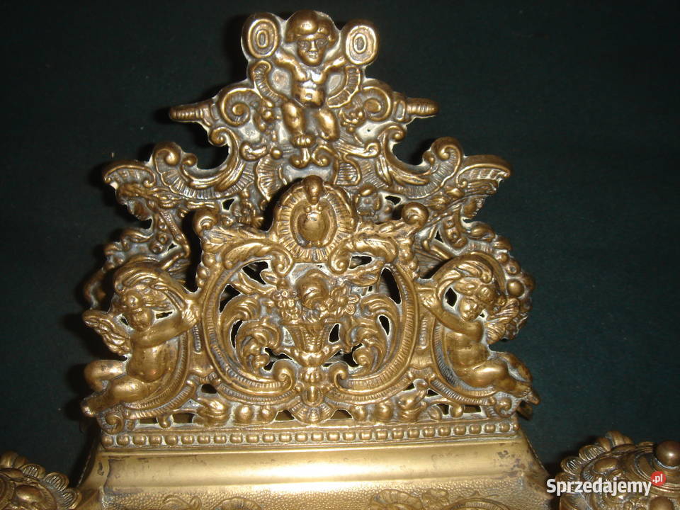 Stary kałamarz mosiężny duży Pozostałe Łódź sprzedam