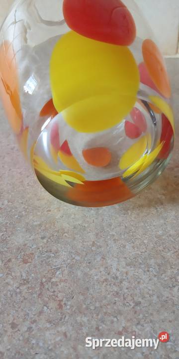 vintage wazonyszkło Nowy Targ