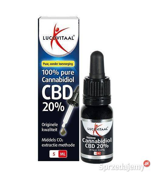 Olej konopny CBD Lucovitaal 20 5 ml Delikatesy