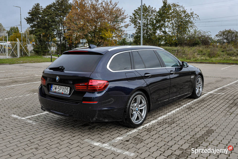BMW Seria 5 20d 190 Automat Lift 2016 r Skóry Wrocław