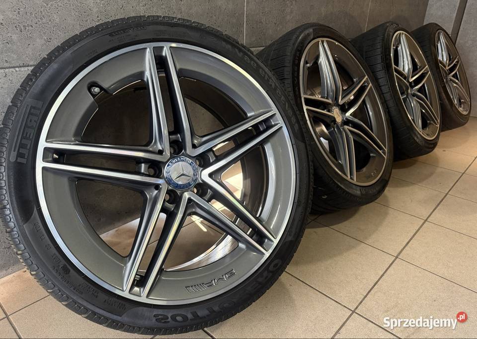 19 Mercedes C w205 AMG 63s Coupe felgi koła Samochodowe Lubasz