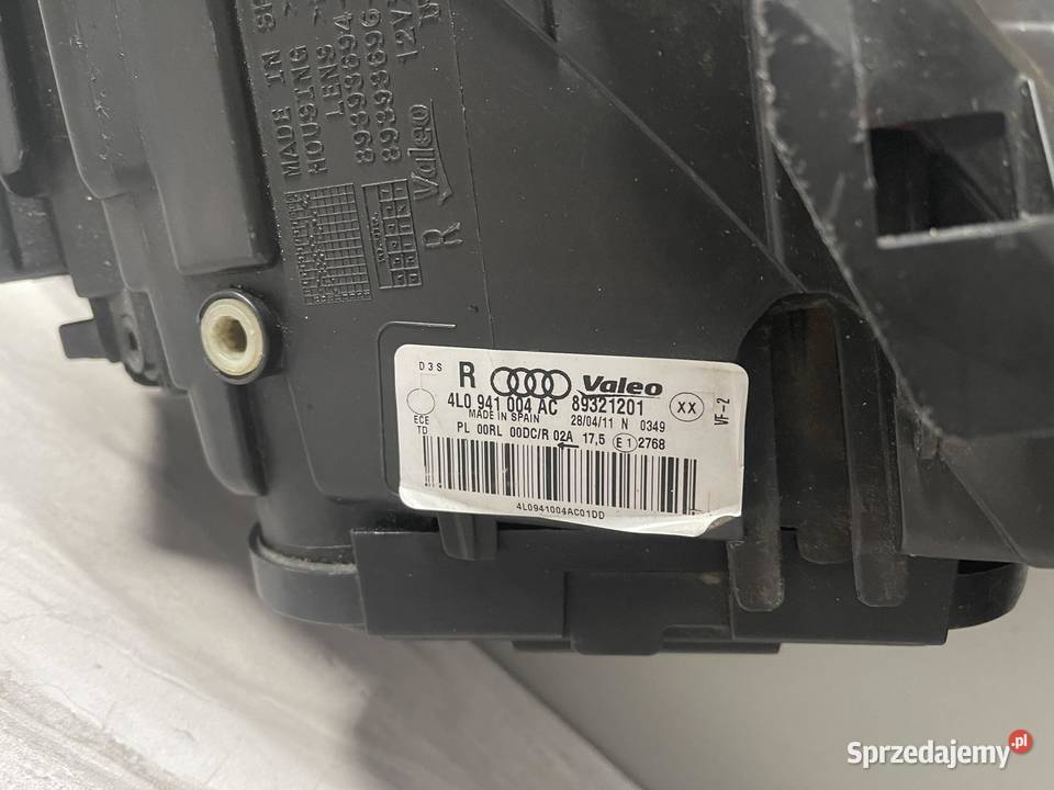 AUDI Q7 LIFT PRAWA BIXENON SKRĘTNY LED Ostroróg