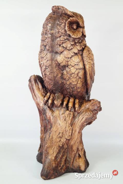 SOWA duża figura SYMBOL MĄDROŚCI Gizałki