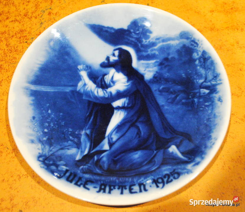 Talerze kobaltowe Sceny biblijne Mała Karczma sprzedam