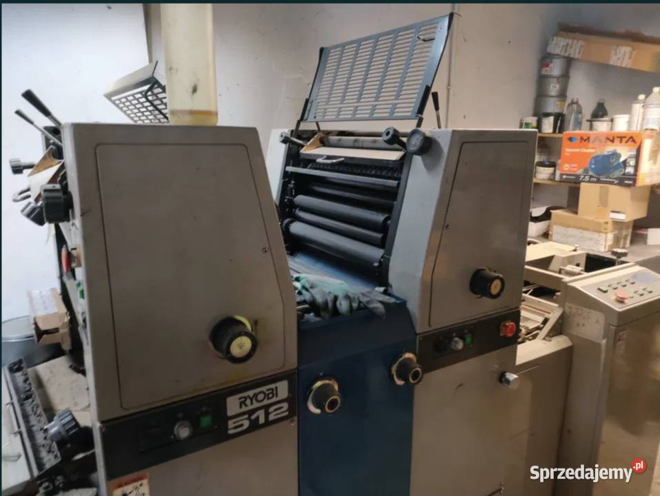 Maszyna drukarska offsetowa Ryobi 512 2 kolory