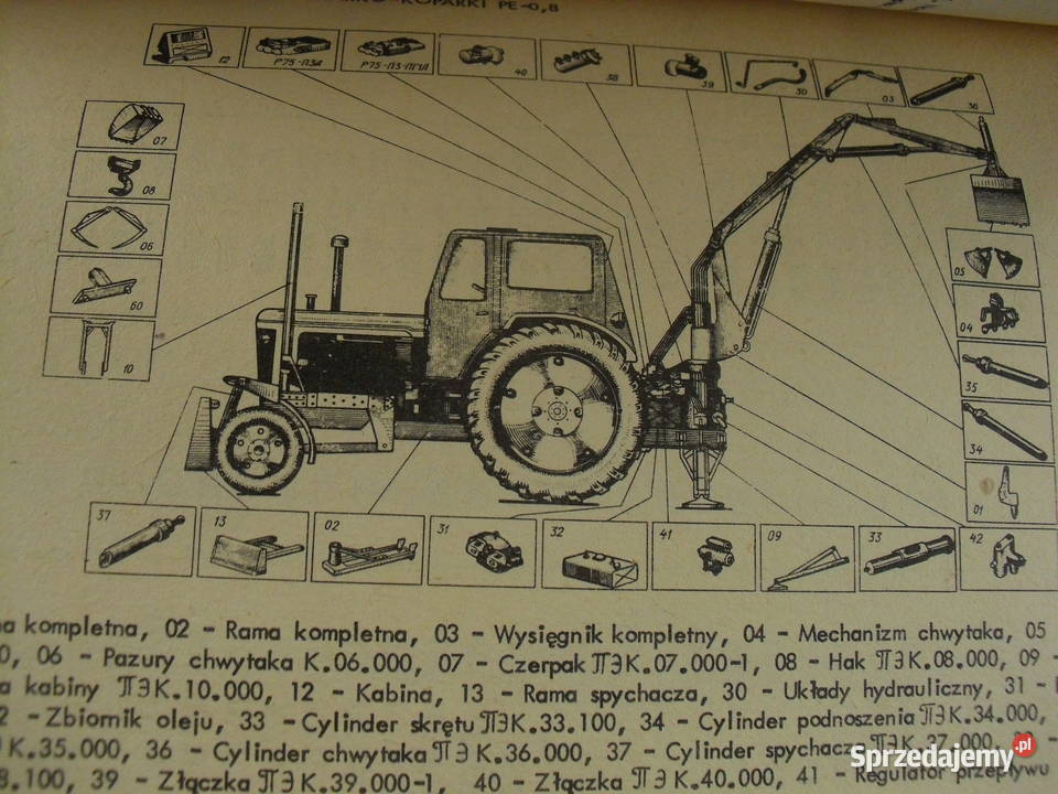 Książka KOPARKO ŁADOWARKA tradycyjny podręcznik Podręczniki Bielawa