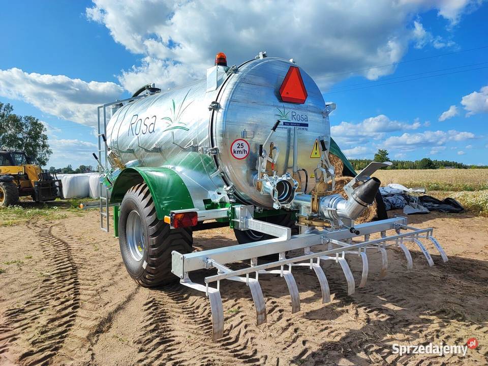 Wóz asenizacyjny ROSA 7R1 7000 litrów beczkowóz Goliaty