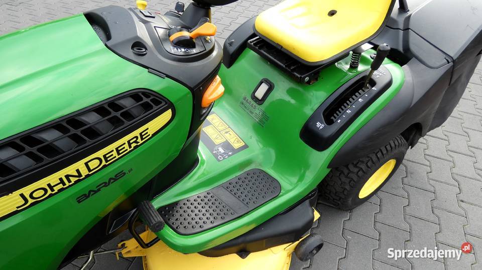 Traktorek kosiarka John Deere X155R BS 2 Świnice Warckie