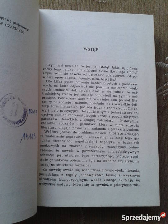 NOWELE RZYMSKIE Wybrał Stanisław STABRYŁA lubelskie Parczew