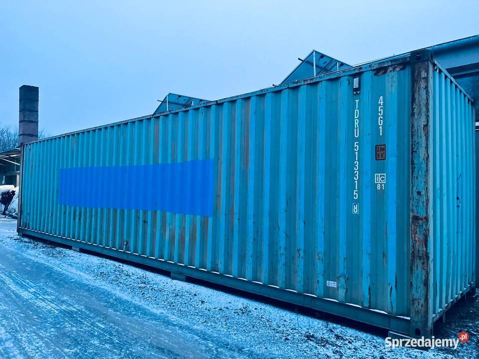 OKAZJA Sprzedam kontener morski magazynowy 12 Pozostałe Pozostałe Poznań