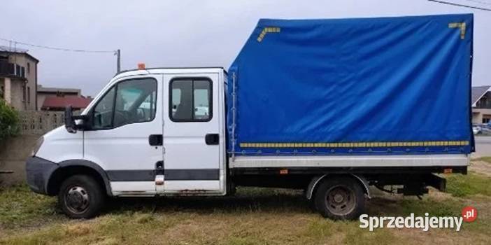 Iveco Daily 35C15 plandeka brygadówka 7 osób Plandeki Ostrów Wielkopolski