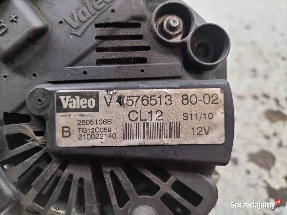 ALTERNATOR V757651380 16 VTI THP Peugeot 3008 I
