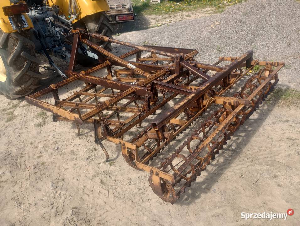 Agregat uprawowy brona 21 m nieuszkodzony Huta Nowa
