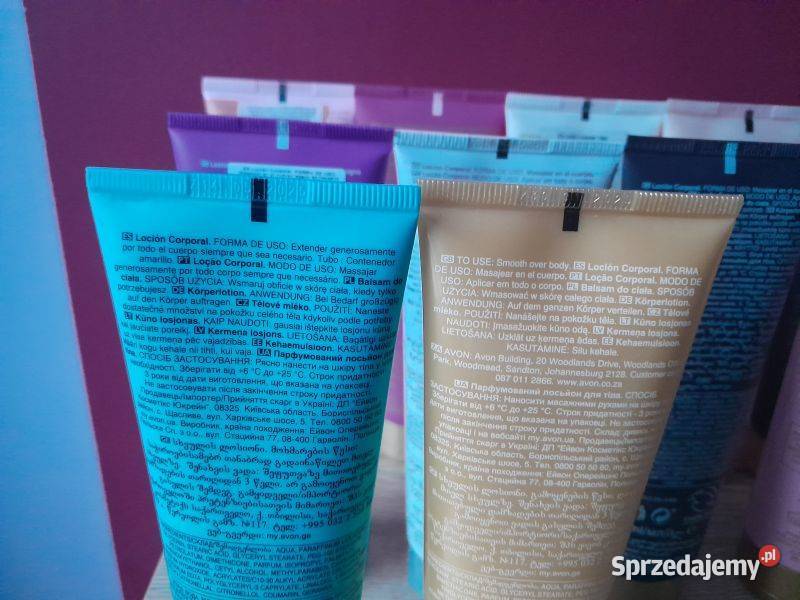 Zestaw 14 sztuk Balsamów do ciała 125ml Avon Avon śląskie Siewierz