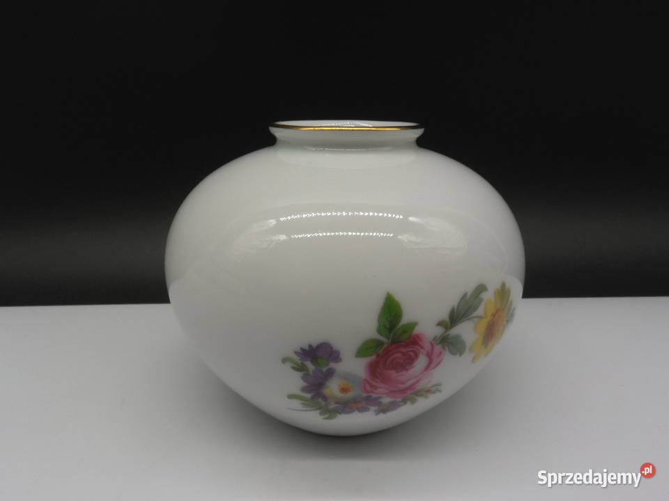 Porcelanowy wazon wazonik FURSTENBERG Porcelana i szkło wielkopolskie