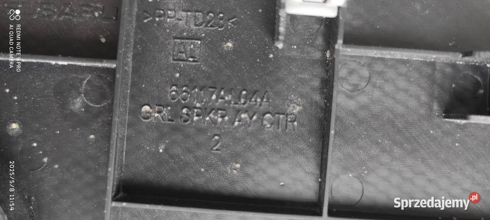 Osłona Głośnika centralnego Kratka 66117AL04A śląskie Częstochowa