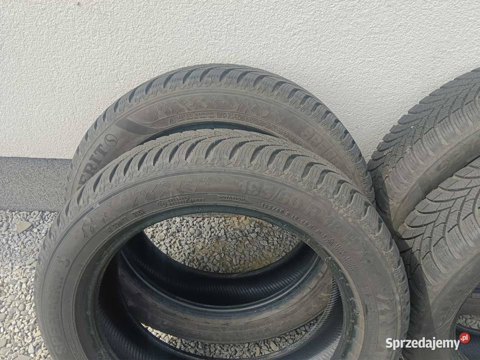 Opony zimowe Semperit SpitGrip5 śląskie Pisarzowice sprzedam