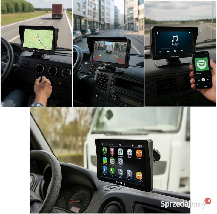 CARPLAY Stacja Multimedialna bezprzew Nawigacja Białystok sprzedam