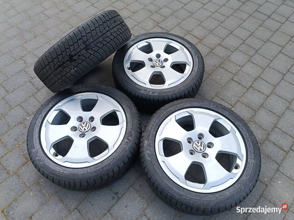 Koła zimowe 17 5x112 VW Caddy Golf Audi A3 felgi Posada