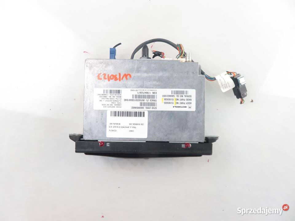 MODUŁ HUMMER H2 60 AWD 15185935 Skrzynki bezpieczników małopolskie