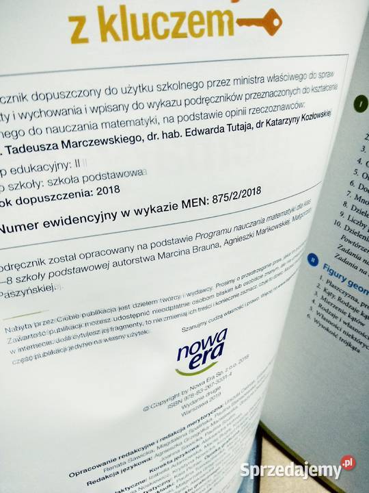 Matematyka z kluczem 5 mazowieckie Warszawa sprzedam