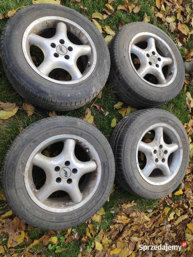 Komplet kół letnich 19565 R15 alufelgi AEZ seat 15cale Rzymiec