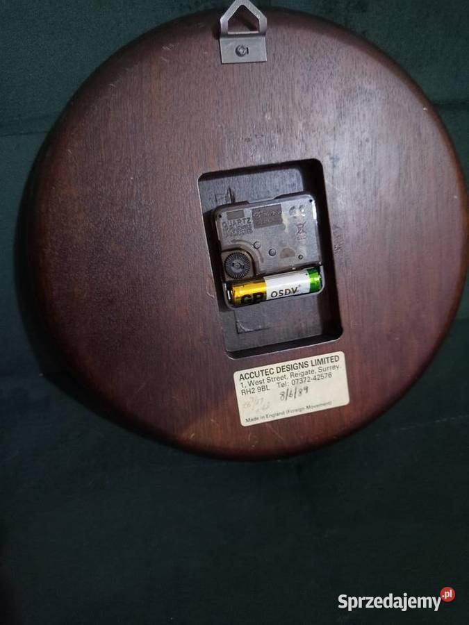 Zegar Angielski Vintage seria limitowana w Warszawa