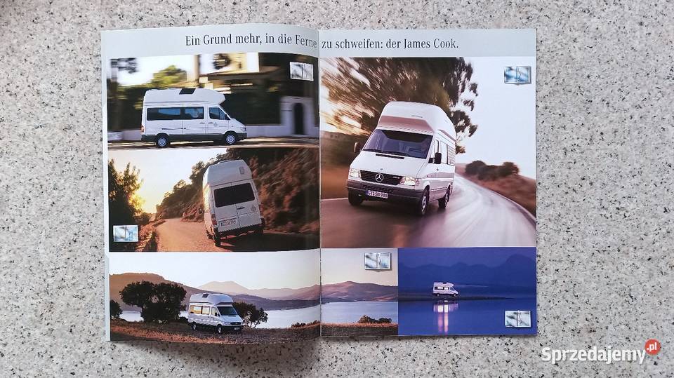 Mercedes Benz Sprinter W903 JAMES COOK Kamper Bytom