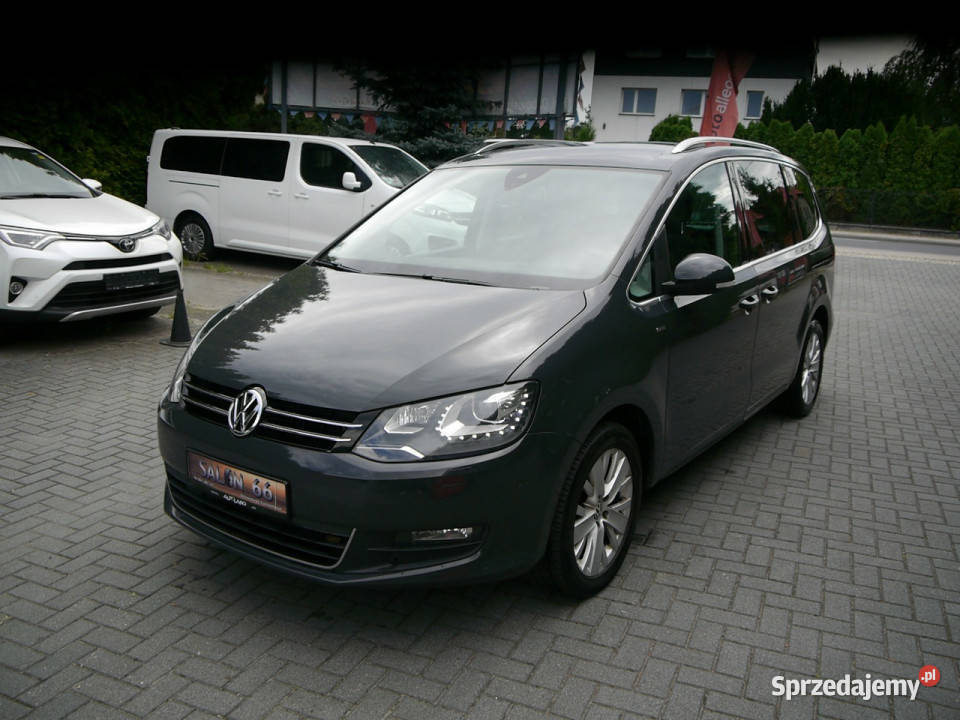 Volkswagen Sharan 14b Stan Led Navi Xenon światła przeciwmgielne Częstochowa