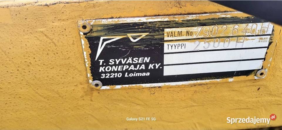 Zamiatarka chodnikowa łódzkie Piotrków Trybunalski sprzedam