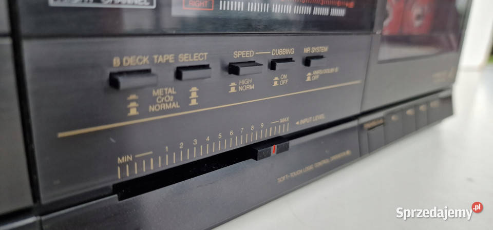 Magnetofon JVC TDW111 casette deck Międzychód