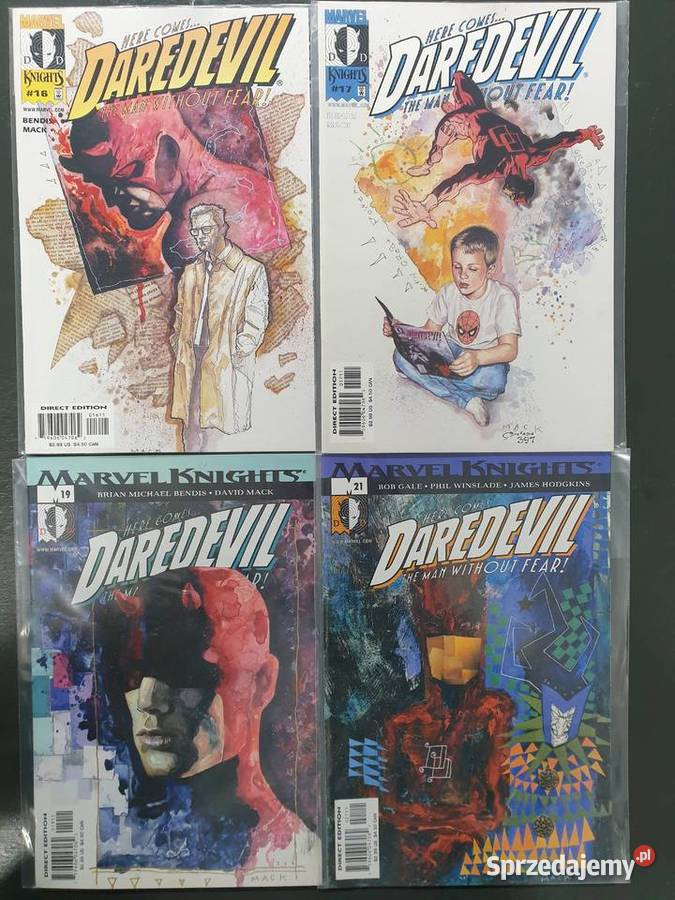 Marvel Knights Daredevil kolekcja 35 komiksów Gdynia