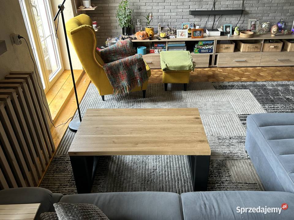 Stolik kawowy debowy loft Stoliki kawowe i ławy mazowieckie Warszawa
