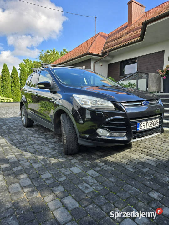 Ford Kuga 4X4 TITANUM Alu Felgi Pół Skóry Navi Rywałd