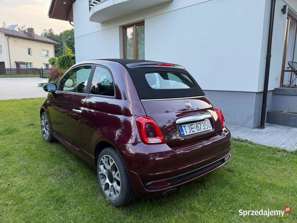 Fiat 500c 2019 33 benzyna świętokrzyskie Sędziszów