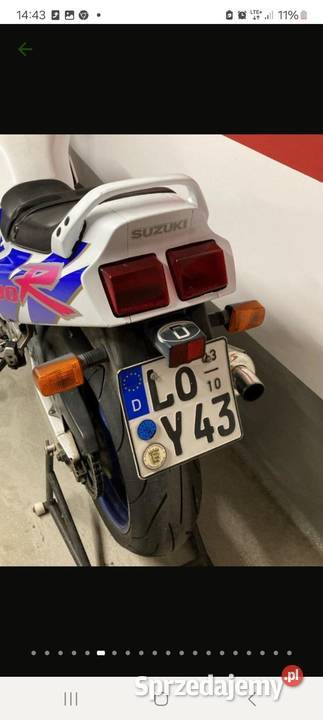 Suzuki gsxr 1100 1992 olejak łódzkie Rzgów