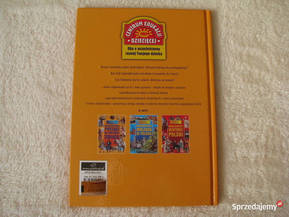 Najważniejsze postaci w historii świata Ewa Brzegi