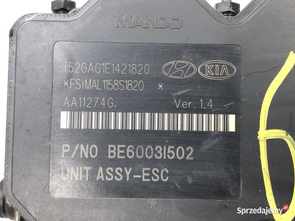 POMPA ABS HYUNDAI i40 5892032510 17 136 podkarpackie