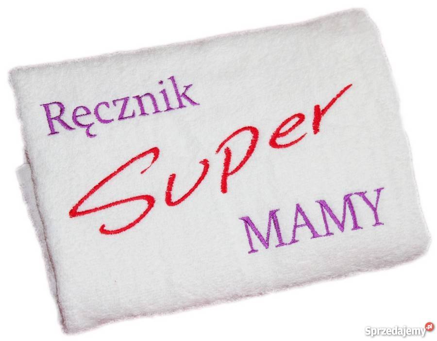 Ręcznik na Dzień MATKI i OJCA Prezent Mamy i Grudziądz