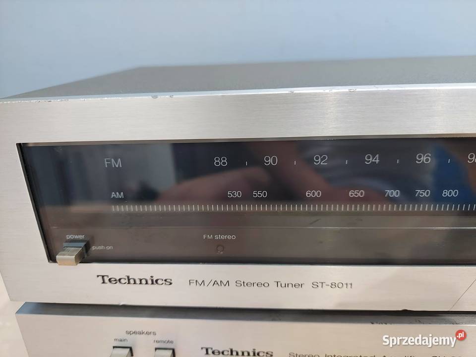 Technics Amplifier SU8022 and Technics Tuner Łapy